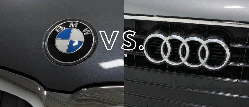 Audi vs BMW: Dviejų prabangių automobilių markių palyginimas